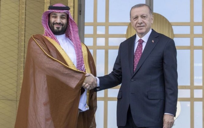 Ərdoğan və Məhəmməd bin Salman bir sıra məsələləri müzakirə edib