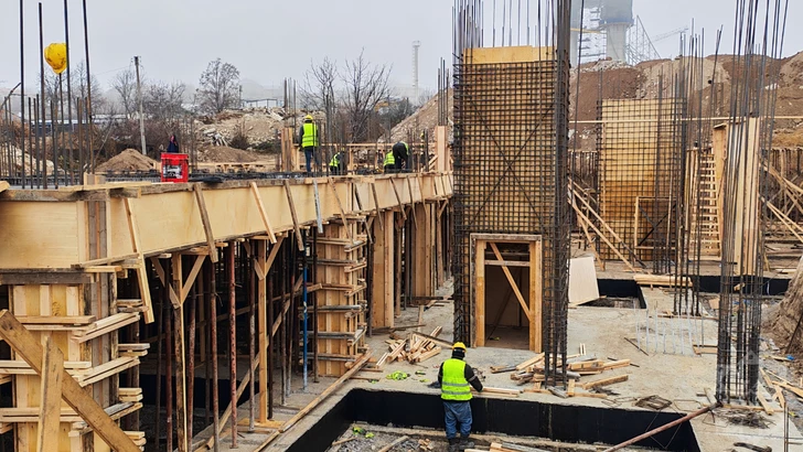 В жилом массиве D3 в городе Шуша строится 10 многоквартирных домов-ФОТО