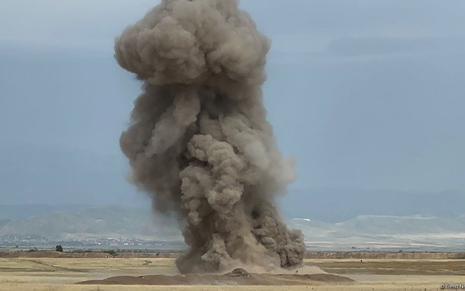 В Пирекешкюле и Агдере будут уничтожены непригодные к использованию боеприпасы
