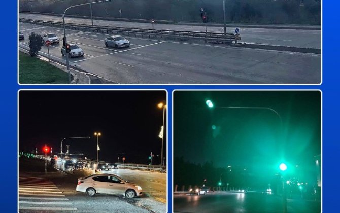 Bu küçələrdə yeni işıqforlar quraşdırıldı