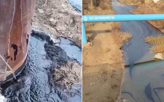 В Узбекистане на месторождении 