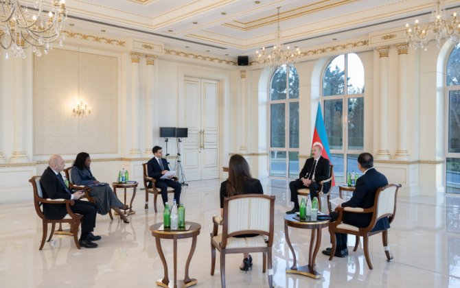 Azərbaycan Prezidenti: Biz Konqresin tamamilə absurd sayılan 907-ci düzəlişi aradan qaldıracağını gözləyirik