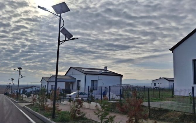 Azad edilmiş ərazilərdə 7 mindən artıq LED işıqlandırma qurğusu quraşdırılıb - FOTO