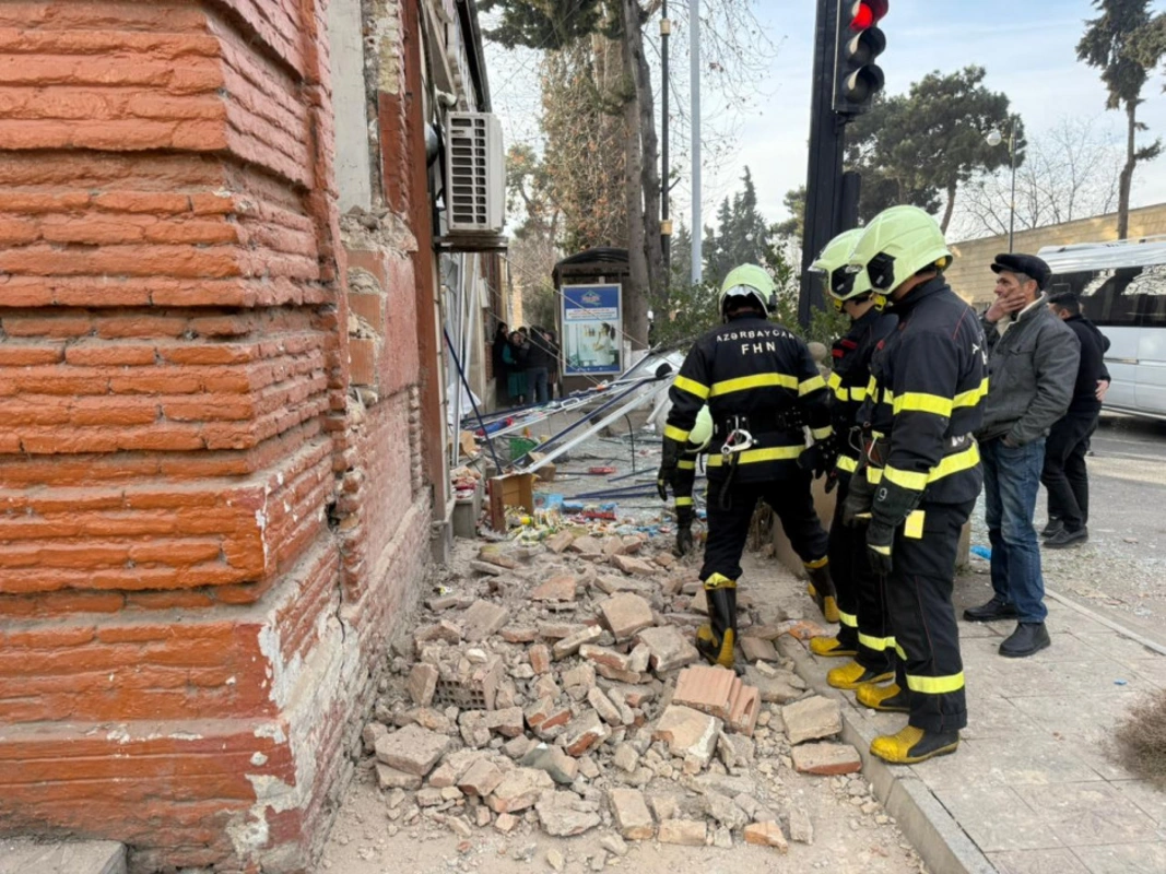 Qazaxda fərdi yaşayış evində partlayış oldu, bir nəfər xəsarət aldı - FOTO/VİDEO