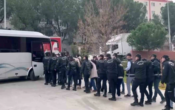 Türkiyədə cinayətkar qruplaşmaya qarşı əməliyyat zamanı 15 nəfər saxlanılıb