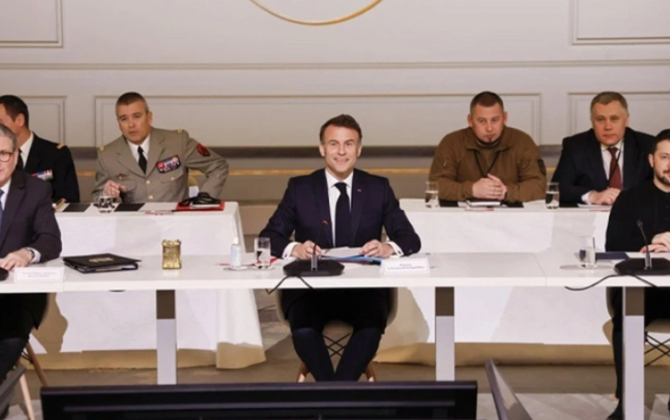 Ukraynaya təhlükəsizlik zəmanətlərinə dair “İstəklilər koalisiyası”nın bəyannamə layihəsi dərc edilib