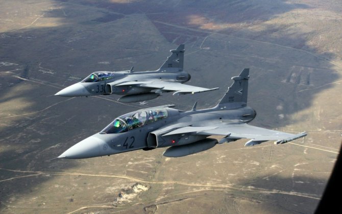 Швеция направит в Украину самолеты Gripen после достижения мира