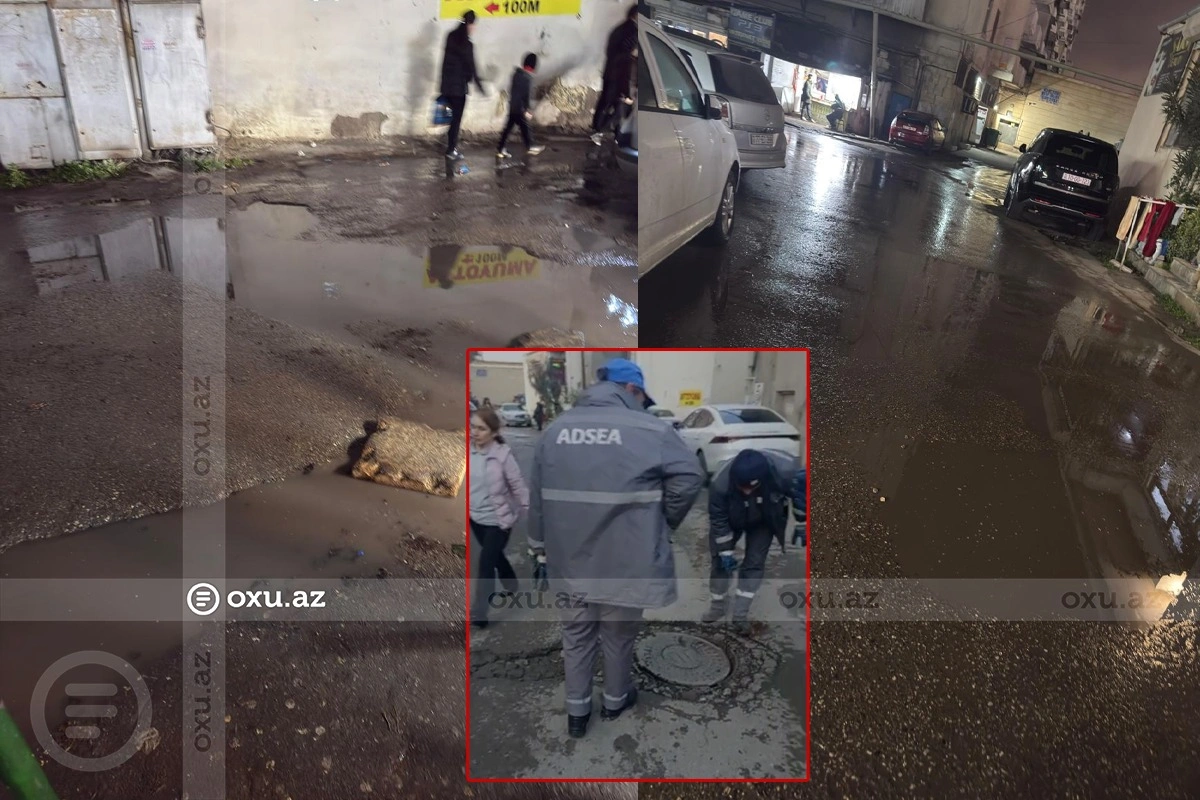 Дорожная проблема на проспекте Гара Гараева в Баку: жители выражают недовольство