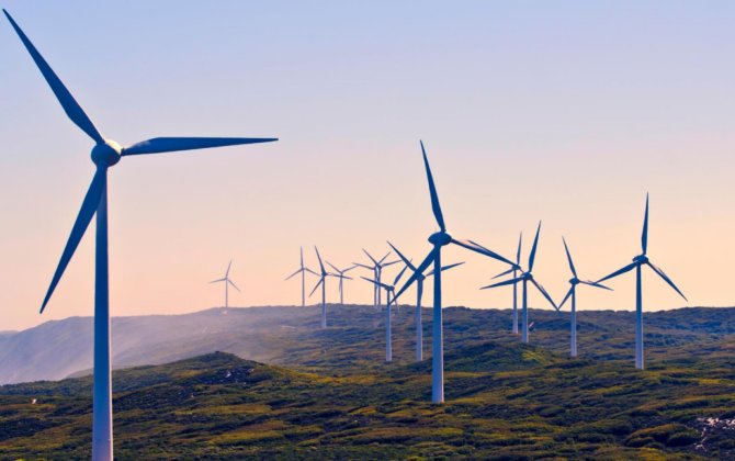 В Баку проходит церемония открытия ветроэлектростанции «Хызы-Абшерон»