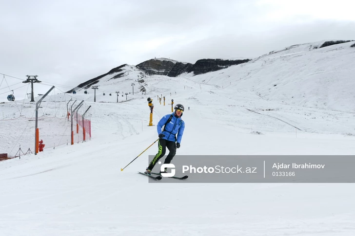 В Азербайджане стартовал международный турнир по горнолыжному спорту-ФОТО-ВИДЕО
