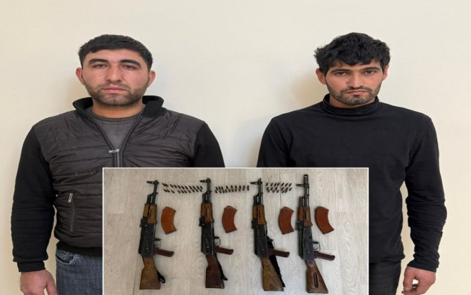 Silah alveri edən şəxslər tutuldu