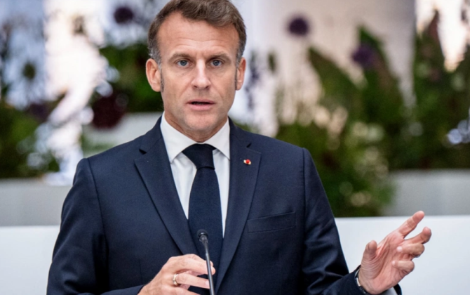 Makron: ÜST sammiti 2026-cı ilin aprelində Lion şəhərində keçiriləcək