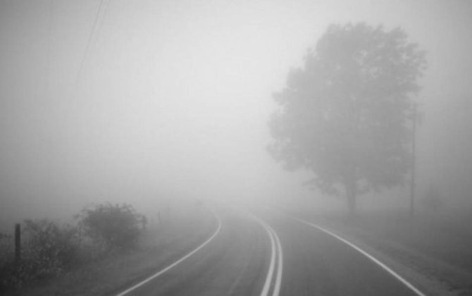 Из-за тумана в Баку ограничили скорость движения на дороге в аэропорт