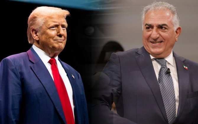 Tramp Rza Pəhləvi ilə mümkün görüş barədə danışıb