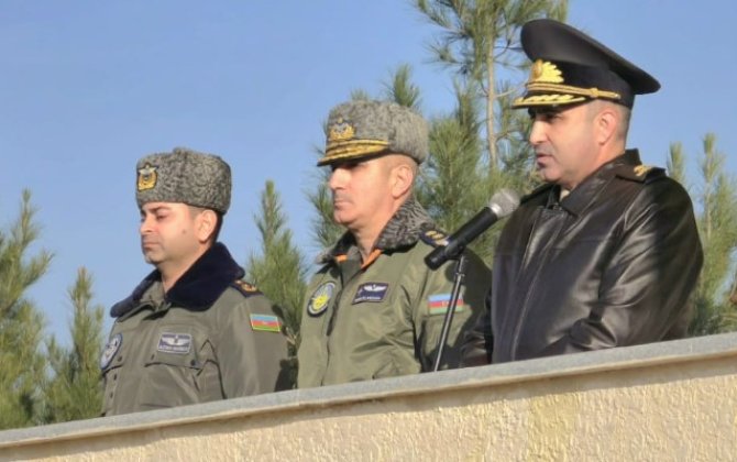 Hərbi prokuror hərbçilərlə görüşdü - FOTOLAR