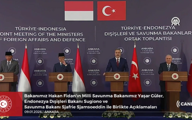 Türkiyə ilə İndoneziya arasında hərbi əməkdaşlığın bəzi istiqamətləri razılaşdırılıb