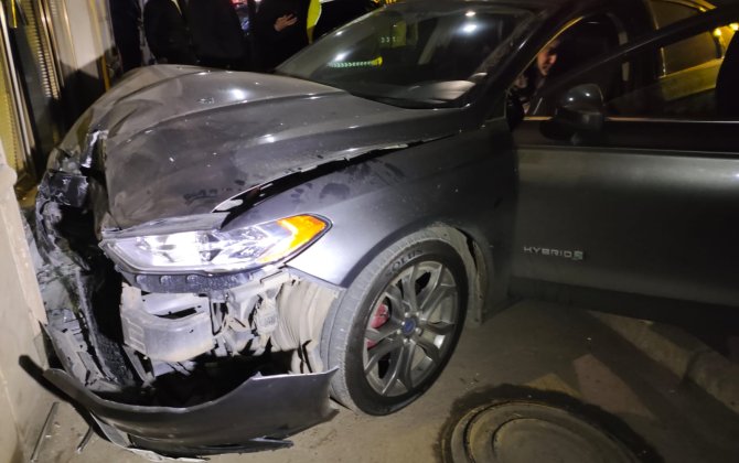 Gəncədə qəza baş verib - Xəsarət alanlar var - FOTO