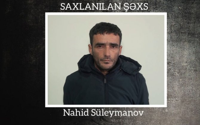 Ödəmə terminallarından oğurluq edən şəxs saxlanılıb