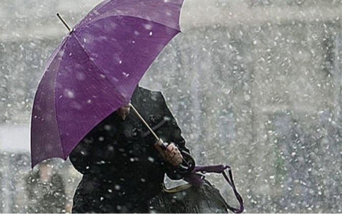 Güclü külək əsir, qar yağır - FAKTİKİ HAVA