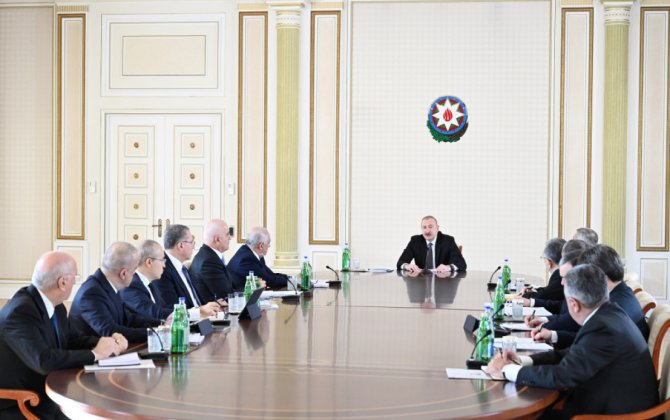 Под председательством президента прошло совещание по совершенствованию систем водоснабжения-ФОТО