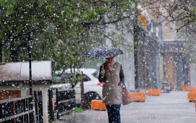Bakıya sulu qar yağacaq - Sabahın HAVASI