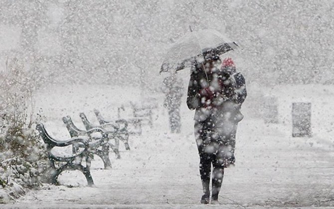 Dayanmadan qar yağacaq, güclü külək əsəcək - Sabahın HAVASI