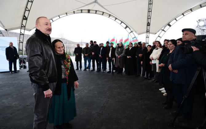Prezident İlham Əliyev: 