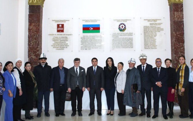 Ombudsman Türk Dünyası Mediatorlar Birliyinin nümayəndə heyətini qəbul etdi - FOTO