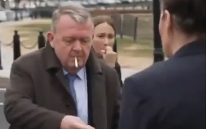 Nazirin bu görüntüləri müzakirəyə səbəb oldu - VİDEO