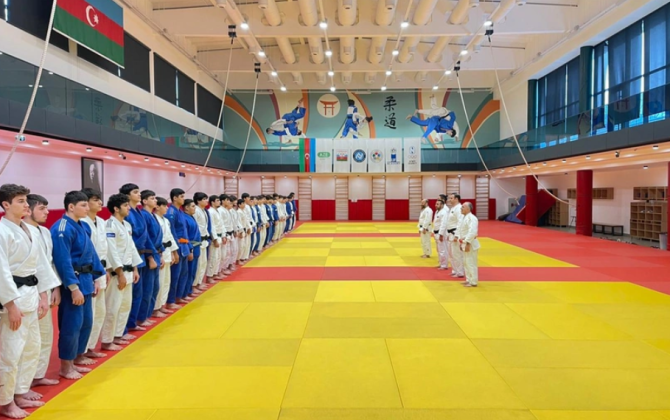 Azərbaycanın yeniyetmə cüdoçuları üçün seminar təşkil olunub