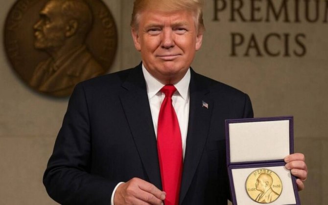 Трамп назвал знаком уважения подарок Нобелевской премии мира от Марии Корины Мачадо-ФОТО