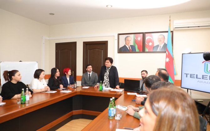 “Mediada Azərbaycan dili” təlimlərinin növbəti mərhələsi təşkil olundu - FOTO