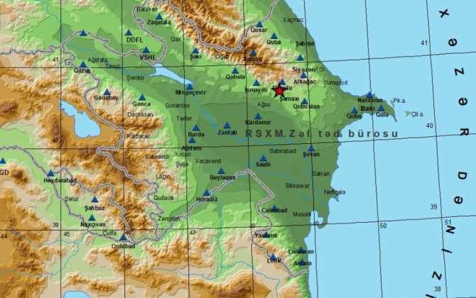 В Азербайджане произошло землетрясение