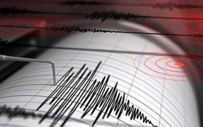 Ağsuda baş verən zəlzələnin görüntüləri - VİDEO