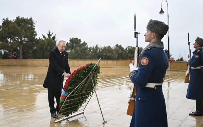 Президент Алиев отдал дань уважения шехидам-ФОТО-ВИДЕО