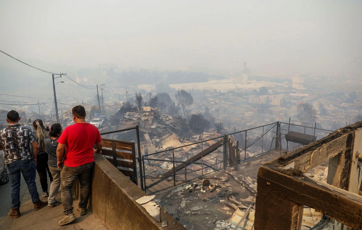 В Чили из-за лесных пожаров погибли не менее 15 человек