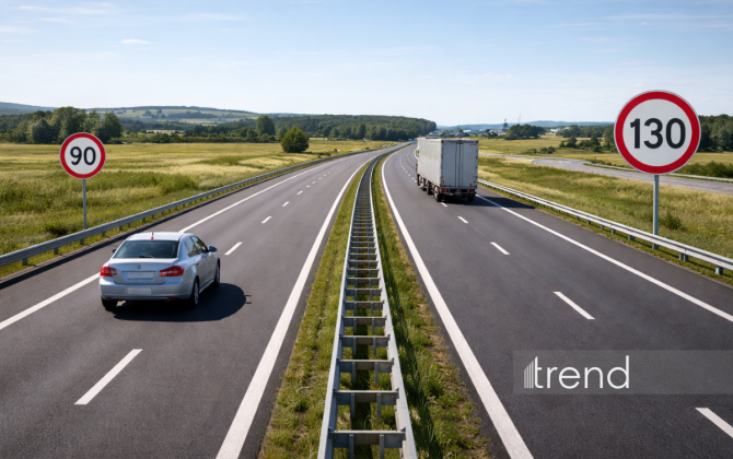 В Азербайджане будут установлены скоростные ограничения на платных дорогах