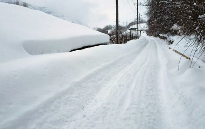 Naxçıvanda 11 dərəcə şaxta qeydə alındı