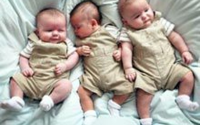 2930 əkiz, 93 üçəm doğulub