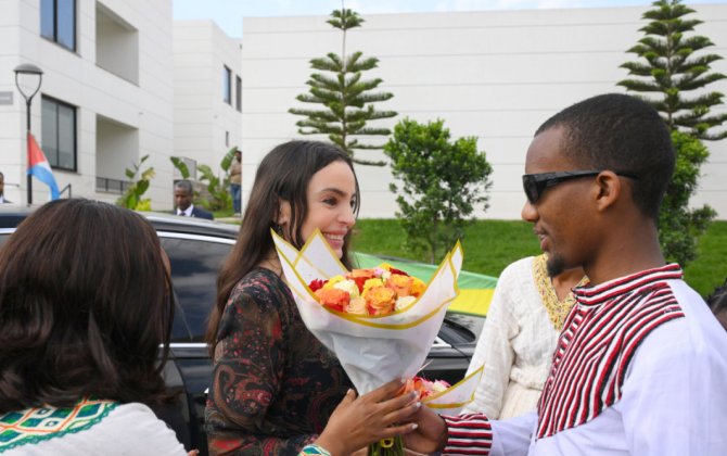 Leyla Əliyeva Əddis-Əbəbədə bir sıra sosial və mədəni obyektlərlə tanış olub - FOTO