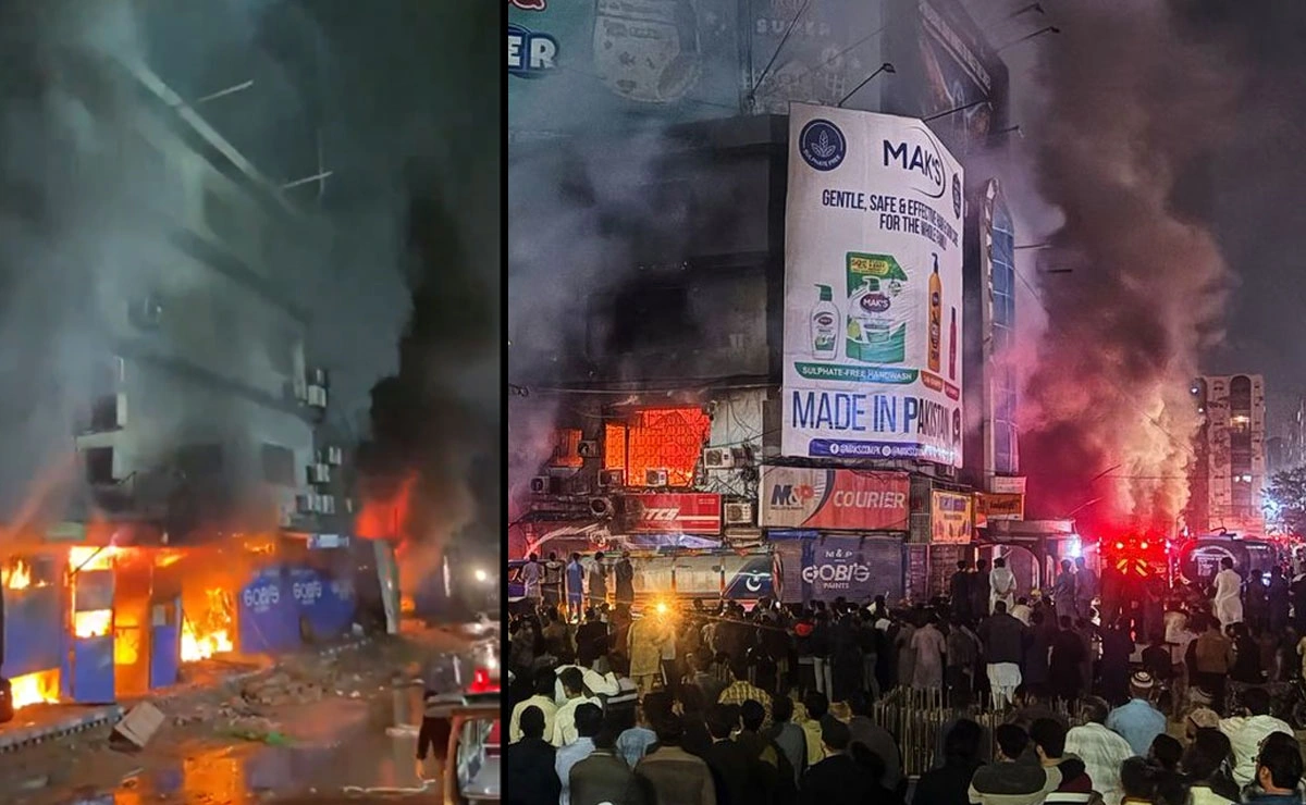 Число погибших в пожаре в ТЦ в Карачи возросло до 21 - ОБНОВЛЕНО