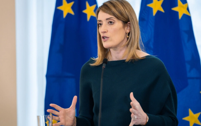 Metsola: SEPAH-ın terror təşkilatı kimi tanınmasını tələb edirik