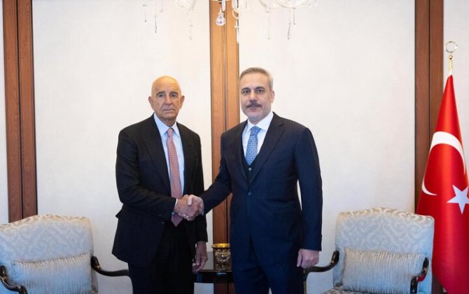 Hakan Fidan ABŞ prezidentinin Suriya üzrə xüsusi nümayəndəsi ilə görüşdü