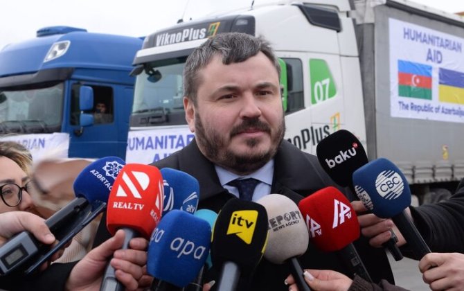 Ukrayna səfiri Azərbaycan Prezidentinə təşəkkür etdi