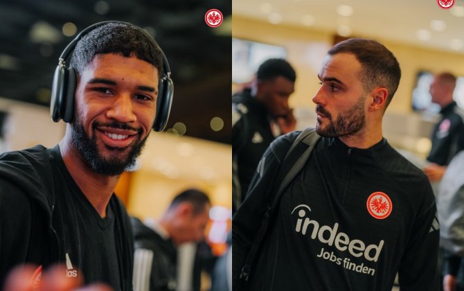 Çempionlar Liqası: “Ayntraxt” “Qarabağ”la oyun üçün Bakıya gəlib - FOTO