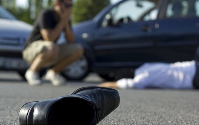 Gəncədə piyadanı maşın vurub