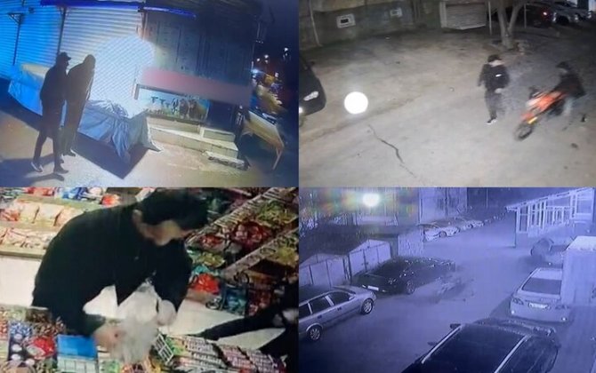 Nizami rayonunda quldurluq və oğurluq edən şəxslər saxlanıldı - VİDEO