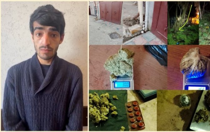 Yasamalda əməliyyat: 20 kq marixuana aşkarlandı - VİDEO