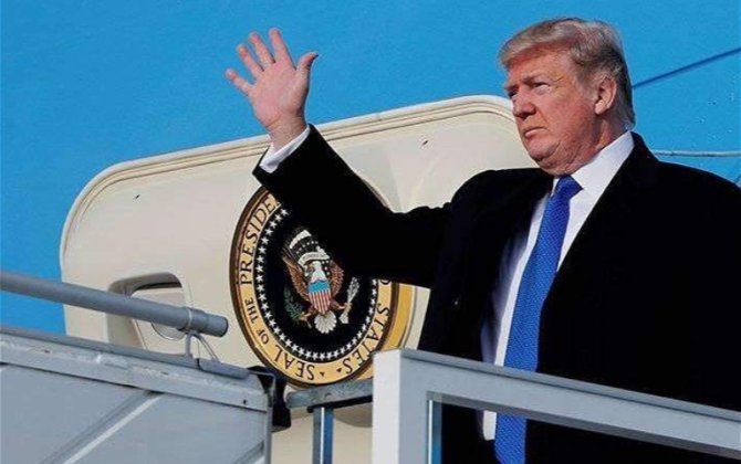 Трамп прибыл в Швейцарию для участия в экономическом форуме в Давосе