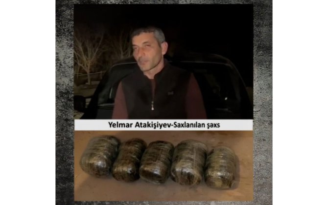 Ağcabədidə 10 kq narkotik aşkarlanıb